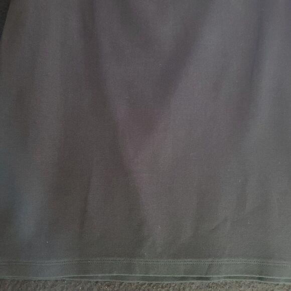 Chicos Womens Top Blue Size 2 Cotton Blend Stretch Pullover Short Sleeve - Picture 12 of 12